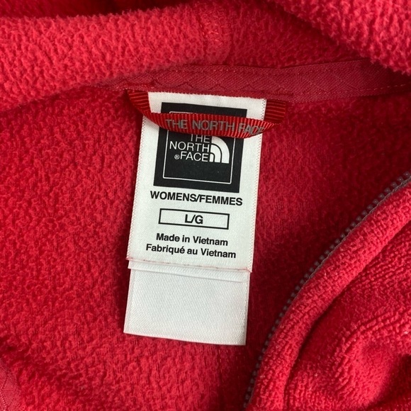 The North Face Women's Red Fleece Hoodie - Picture 4 of 11
